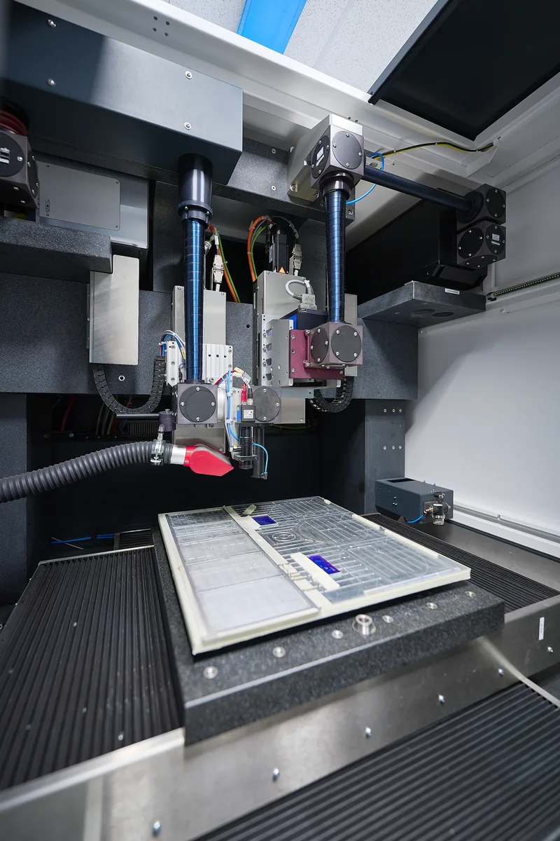 Automated inspection of coated optical components